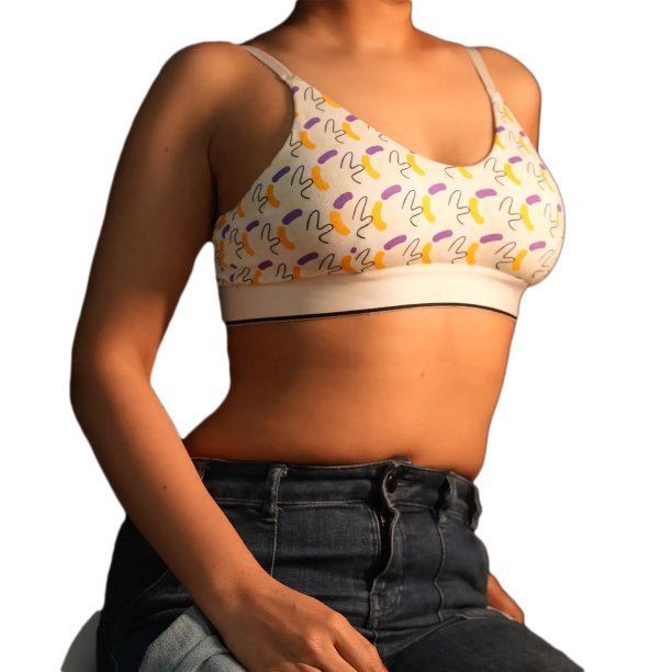 Ladies Bralette – Premium Chrome Lavender