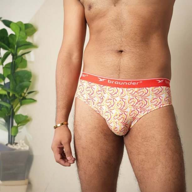 Men's Brief - Comfortable Spiral Fusion